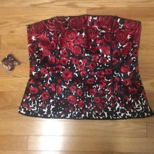 White House Black Market Bustier